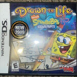 Drawn to Life Spongebob Squarepants Edition - Nintendo DS - game and case